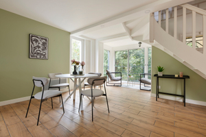 Home staging ou opération de marketing immobilier avec la mise en valeur de cette pièce de vie